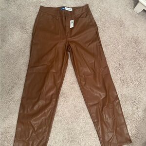 Old Navy Brown Straight Leg Pants